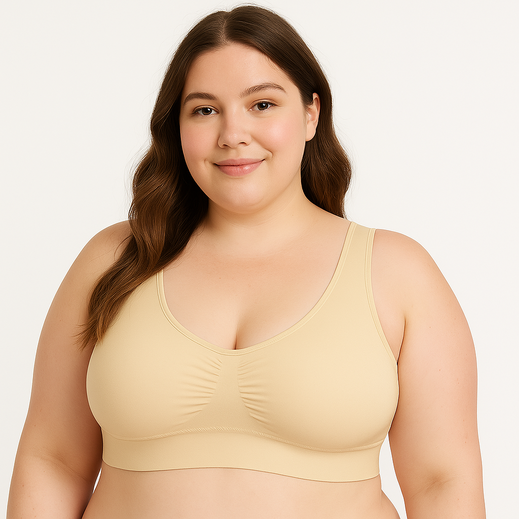 Seamless Women Pushup Bra, Plus Size With Pads Big Size