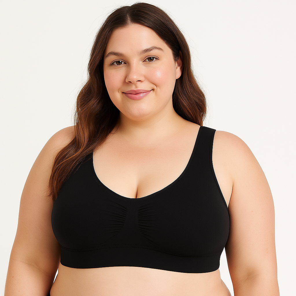 Seamless Women Pushup Bra, Plus Size With Pads Big Size